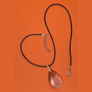 colgante cuarzo fuego