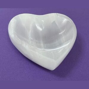 cuenco selenita corazon