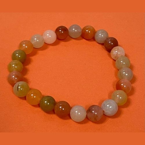 pulsera aventurina naranja 1