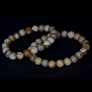 pulsera jaspe madera