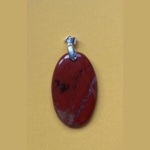 colgante jaspe rojo